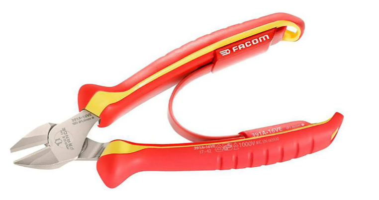 Facom 1000V Vde Dunne Tang 160Mm - 391A.16VE - 391A.16VE