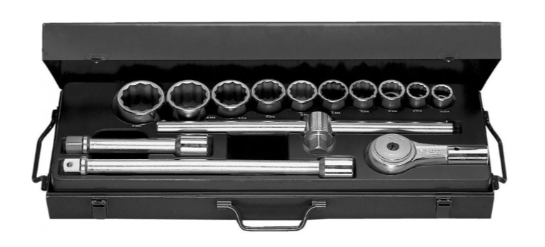 Facom doppen set 3/4&apos; 12 kant 22-50mm - K.420N