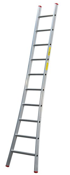 Little Jumbo Enkele ladder SuperPRO met uitgebogen bomen 24 sporten 1250200124