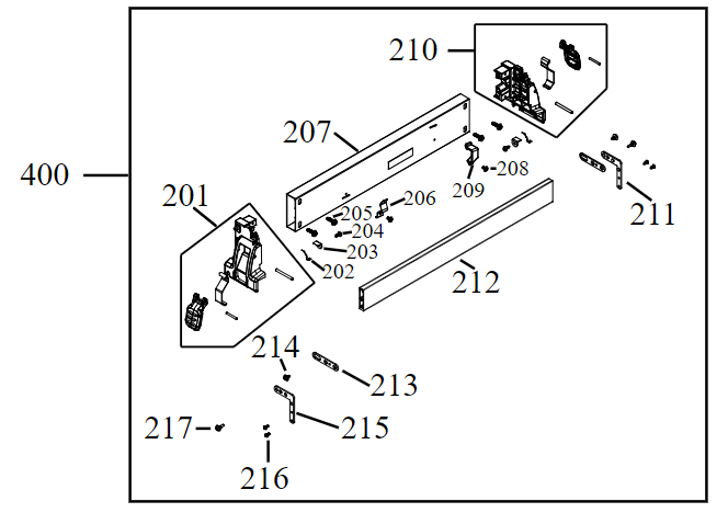 DeWalt Accessoires N878752 GELEIDING SA | Parallelgeleider | Dwe7485 - N878752