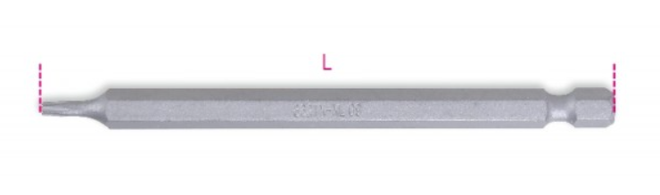 Beta 862TX-XL 15 Bits voor Torx® schroeven | lange uitvoering | 5 stuks - 008620665 008620665