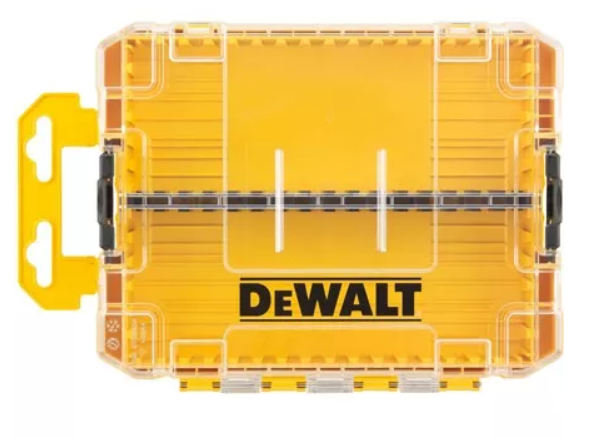 DeWalt Accessoires TOUGH CASE maat medium leeg x1 + TicTac leeg x1 + tussenschotten x6 + 25 mm 7 stuks houder x2 + 57 mm 7 stuks houder x2 -