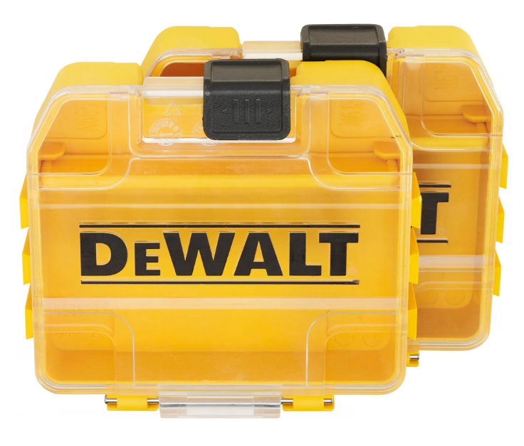 DeWalt Accessoires TOUGH CASE TicTac | Leeg | 2 stuks - DT70800-QZ