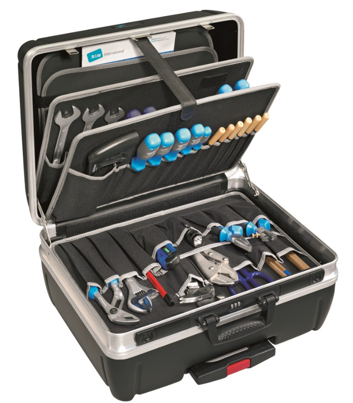 Gedore B&W gereedschapkoffer | Top Case | Orca | zwart | met pockets - 3421678
