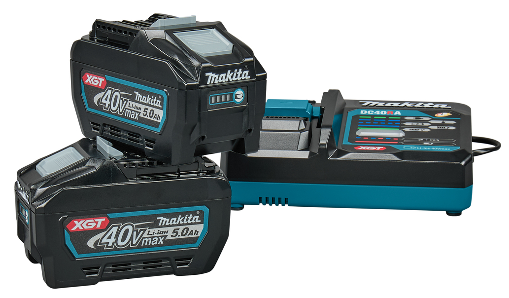 Makita Startset XGT DC40RA / 2x BL4050F - 1911V6-0