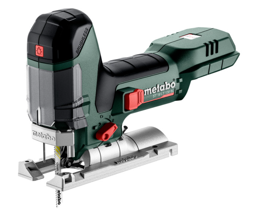 Metabo ST 18 LT 130 BL Accu decoupeerzaag | zonder accu&apos;s en lader in METABOX 145 L - 601054840