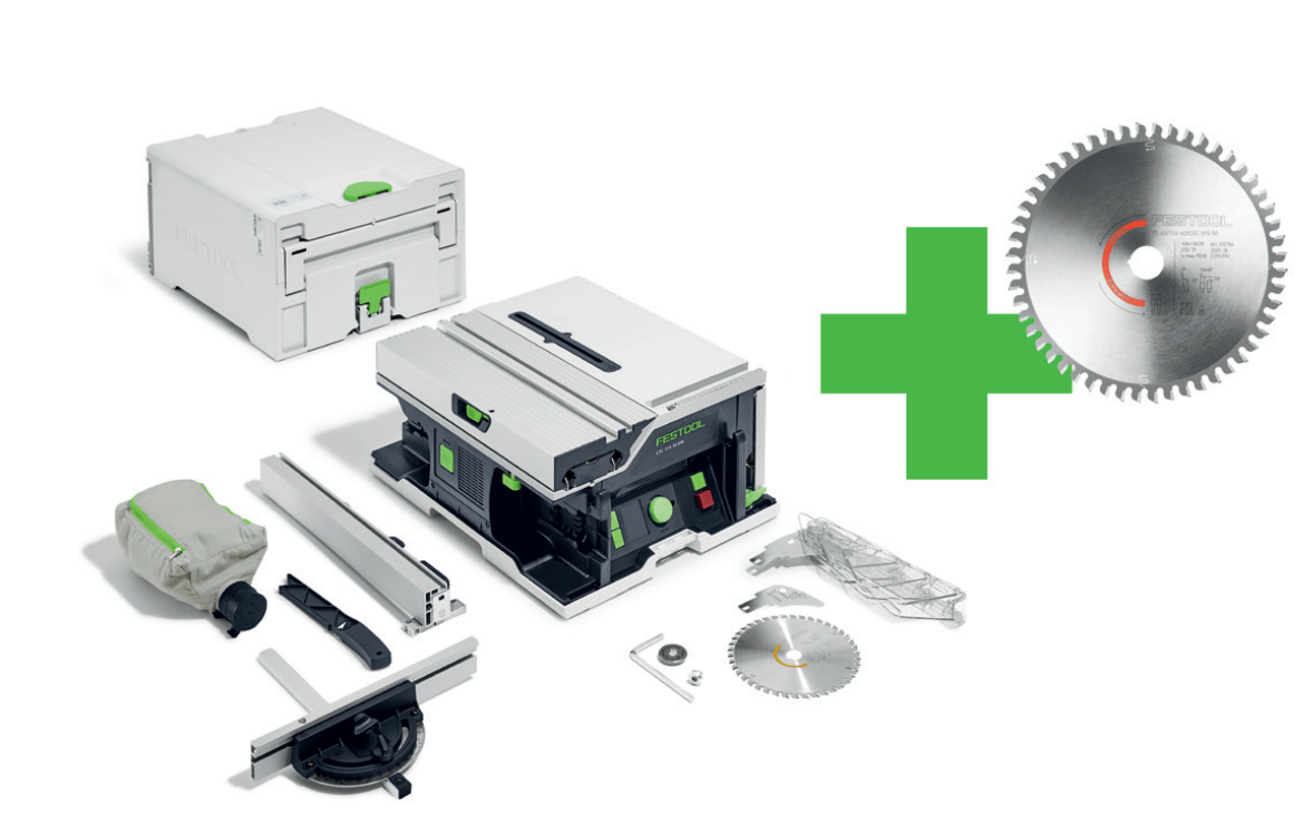 Festool CSC SYS 50 Accu Zaagtafel | Master Edition | Extra Zaagblad - 578200