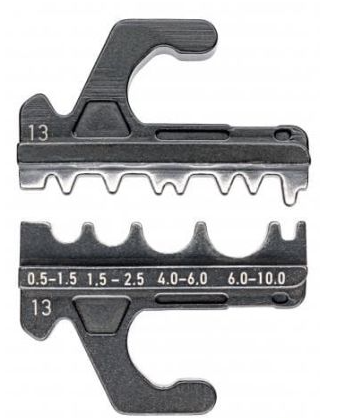 Knipex Krimpprofiel voor ongeis. Kabelschoenen - 973913