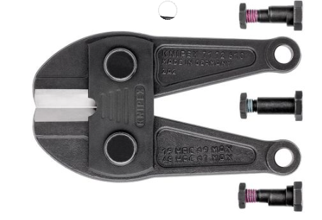 Knipex Reservekop voor 71 72 610 compleet met schroeven - 7179610