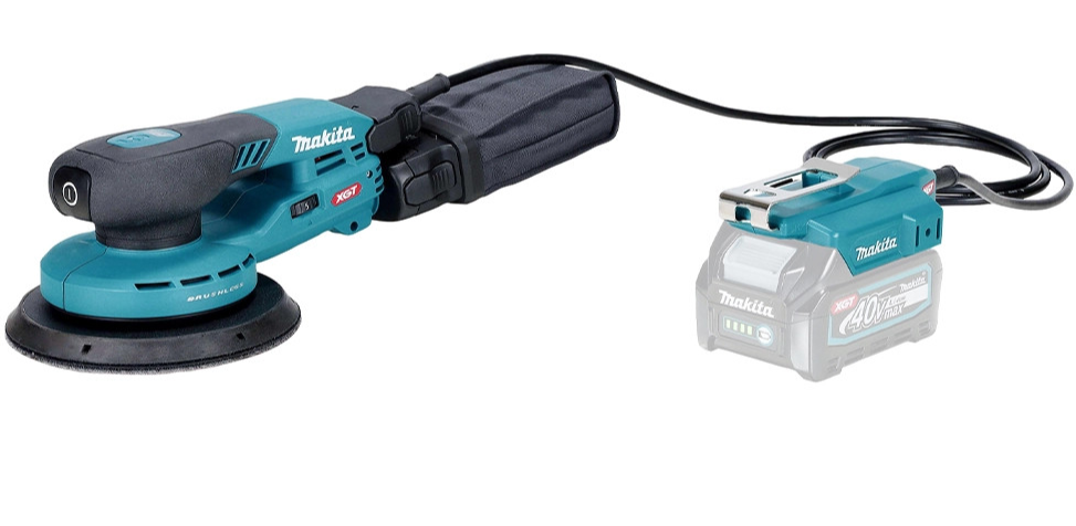 Makita BO004CGZ XGT 40 V Max 150 mm Excenter schuurmachine | 3 mm uitslag | zonder accu&apos;s en lader BO004CGZ