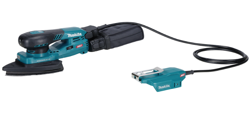 Makita BO006CGZ XGT 40 V Max 100x150 mm Handpalm Deltaschuurmachine | zonder accu&apos;s en lader BO006CGZ