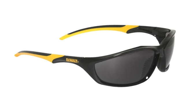 Dewalt DPG96-2D EU Veiligheidsbril Incl. anticondens-bescherming Zwart, Geel DIN EN 166