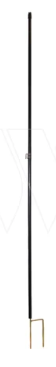 Gallagher Kunststof paal 19mm 2,00m zwart (10) - 063482 063482