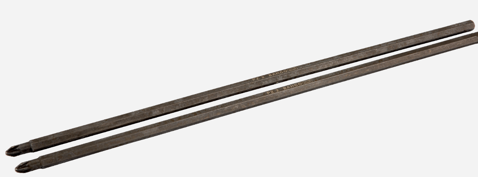 Bahco 2 zeskant kling 1/4" pz2 300mm | 8820L-2P