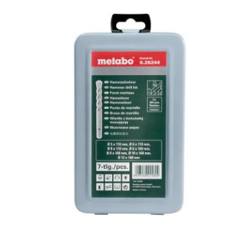 Metabo Accessoires SDS-plus classic -borenset (7 dlg.) - 626244000