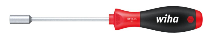 Wiha Zeskantdopsleutel | SW 8 mm | klinglengte 125 mm | totale lengte 243 mm | meercomponentengreep | 1 stuk - 01024 01024
