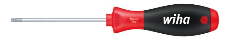 Wiha Schroevendraaier | maat T 10 | klinglengte 80 mm | meercomponentengreep | ronde kling | 1 stuk - 27740 27740
