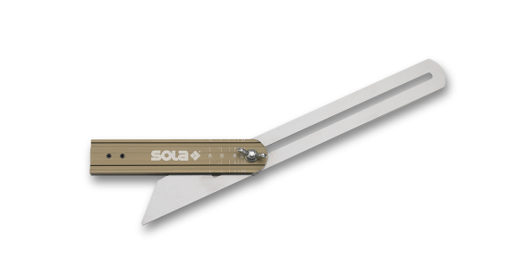 Sola Zweihaak 300mm blok brons gean. VSTG300, ALU, been met graden aanduiding - 56052201 - 56052201