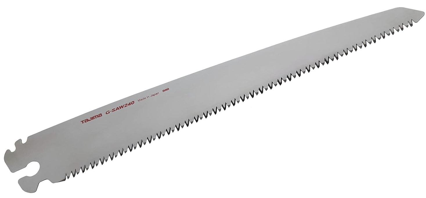 Tajima Zaagblad | bladlengte 240 mm | 9 TPI | geschikt voor Tajima zagen 240 mm | 1 stuk - GKBG240 GKBG240