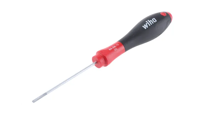 Wiha Schroevendraaier | snedebreedte 5,5 mm | klinglengte 125 mm meercomponentengreep | ronde kling | 1 stuk - 00698 00698