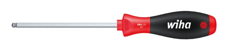 Wiha Schroevendraaier | maat 2,5 mm | klinglengte 100 mm | meercomponentengreep | 1 stuk - 26305 26305
