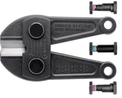 Knipex Reservekop voor 71 72 760 compleet met schroeven - 7179760