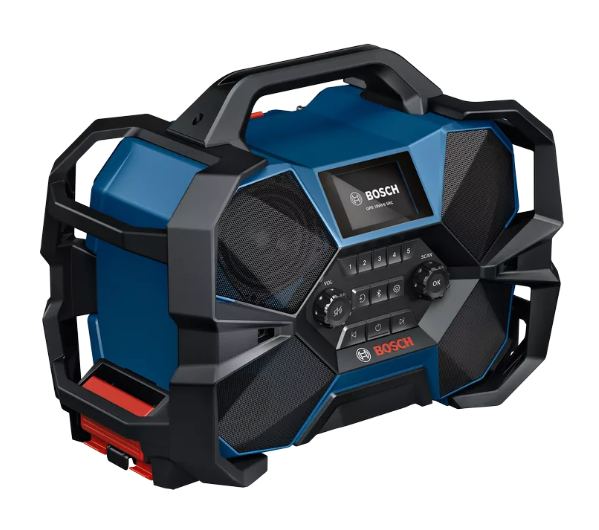 Bosch Blauw Power-Radiobox GPB 18VH-6 SRC | 18V | Zonder accu en lader 06014A6200