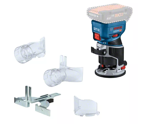 Bosch Blauw GKF 18V-8 Accu Kantenfrees | 18V | Zonder accu en lader | In doos 06016C2000