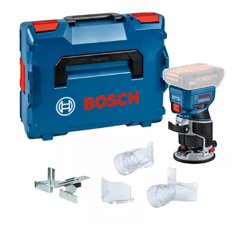 Bosch Blauw GKF 18V-8 Accu Kantenfrees | 18V | Zonder accu en lader | In L-BOXX 136- 06016C2001