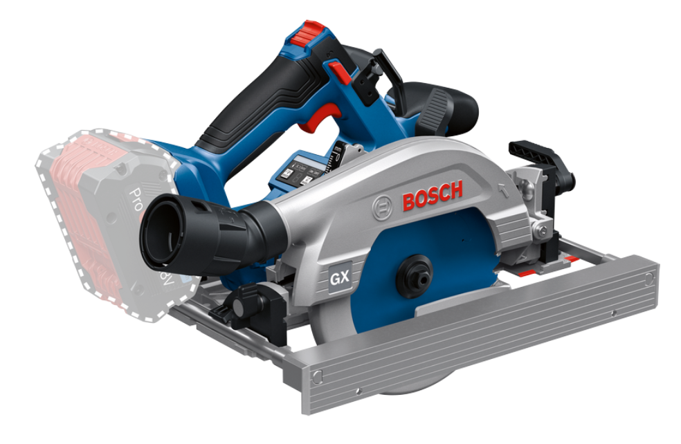 Bosch Blauw GKS 18V-57-2 GX Professional Accu Cirkelzaag | 18V | Zonder accu en lader 06016C1000