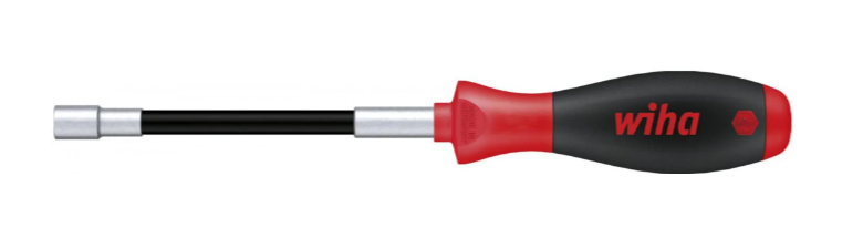 Wiha Zeskantdopsleutel | sleutelwijdte 13 mm schachtlengte 175 mm | meercomponentengreep | 1 stuk - 01443 01443