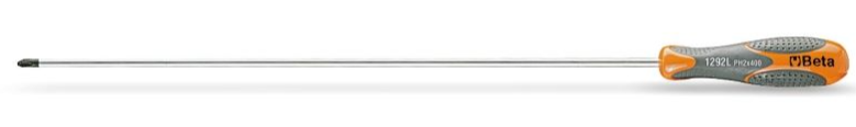 Beta Schroevendraaier voor Philips® kruiskopschroeven, lange uitvoering 1292L 6X400 - 012920209