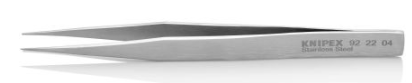 Knipex Pincet r.v.s., antimagnetisch 130 mm - 922204