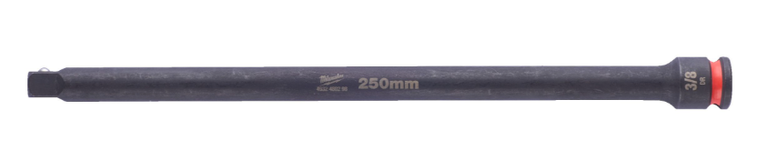 Milwaukee Accessoires Slagdop extentie SHOCKWAVE 3/8" 250mm | 1 stuk - 4932480298