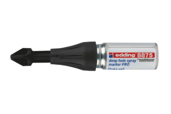 Edding Marker diepe gaten E-8875 PRO zwarte dop ED066374