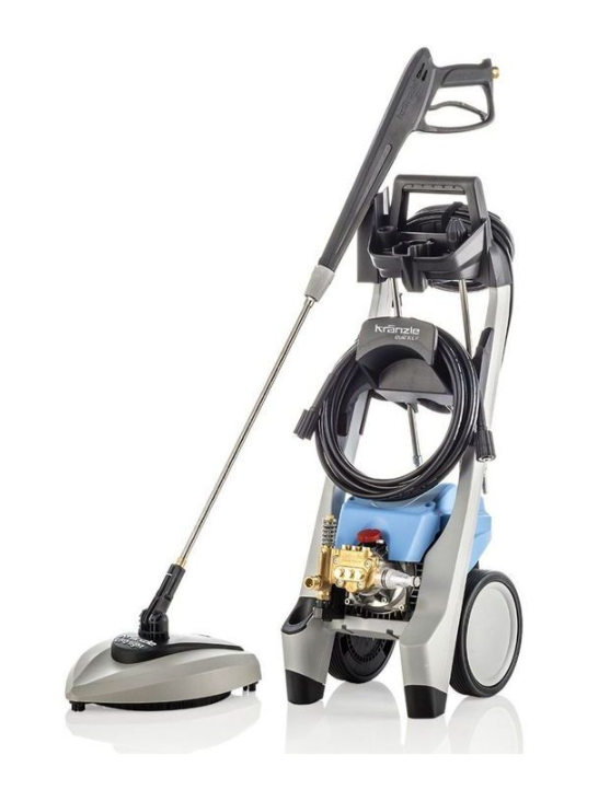 Kränzle 497500 Quickly Koudwater hogedrukreiniger + Round Cleaner 130 Bar 230 V - 497500