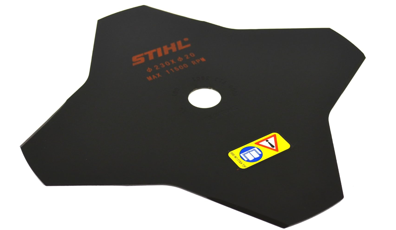 Stihl Accessoires grassnijblad | 4 snijkanten | 230mm - 40007133801