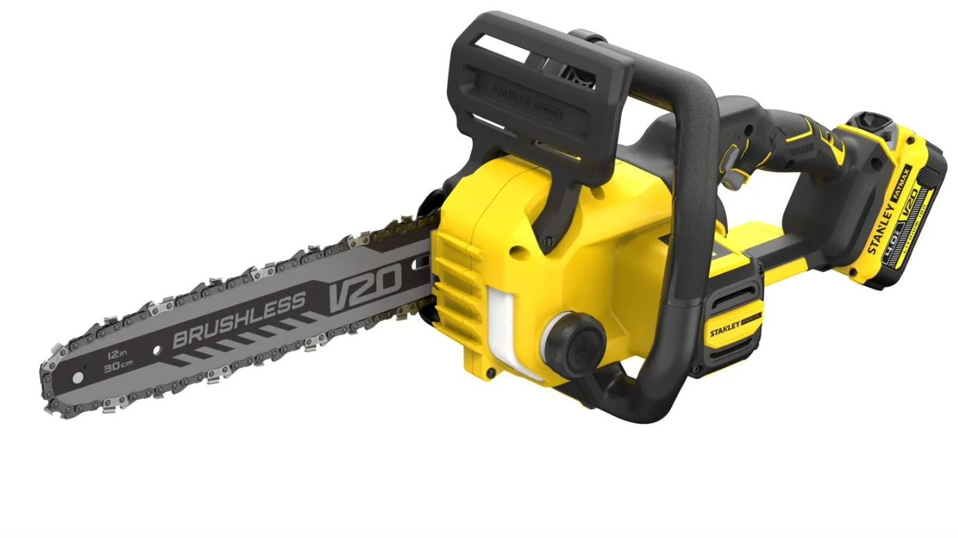 Stanley Powertools Stanley FATMAX SFMCCS730M1 SFM V20 BRUSHLESS 30cm Chainsaw | 1x4Ah SFMCCS730M1-QW