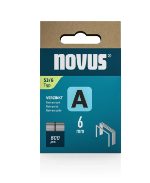 Novus 042-0777 Niet | fijne draad A 53 6mm | 800 stuks 042-0777