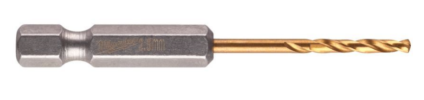 Milwaukee Accessoires Metaalboor Shockwave HSS-G Ti. 2.5mm -2pcs - 48894704
