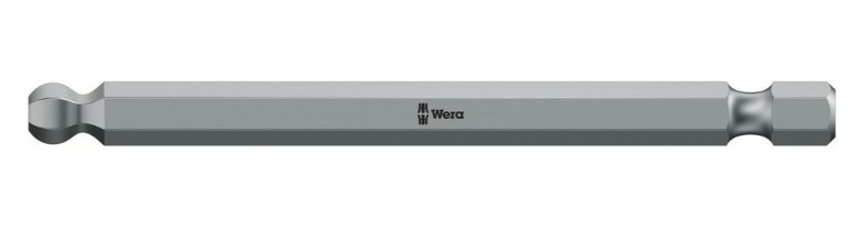 Wera 842/4 Zeskant Bits Kogelkop, 3/16 duim x 89 mm - 1 stuk(s) - 05380129001