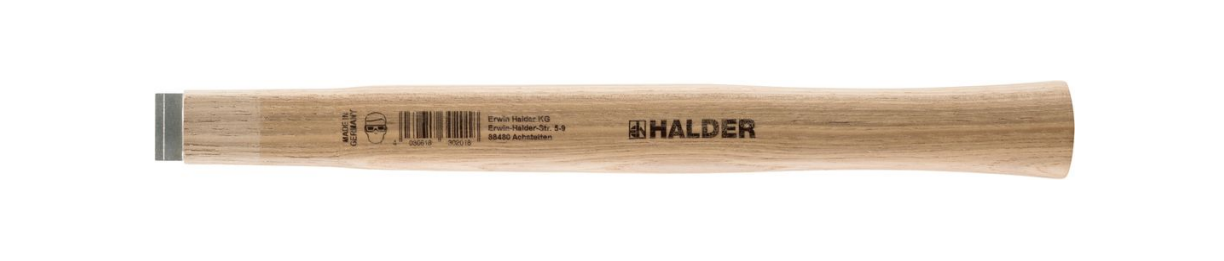 Halder Kunststofhamersteel | voor hoofd-d. 40, 45 + 50mm lengte 315mm | hickory | 1 stuk - 3566.040 3566.040