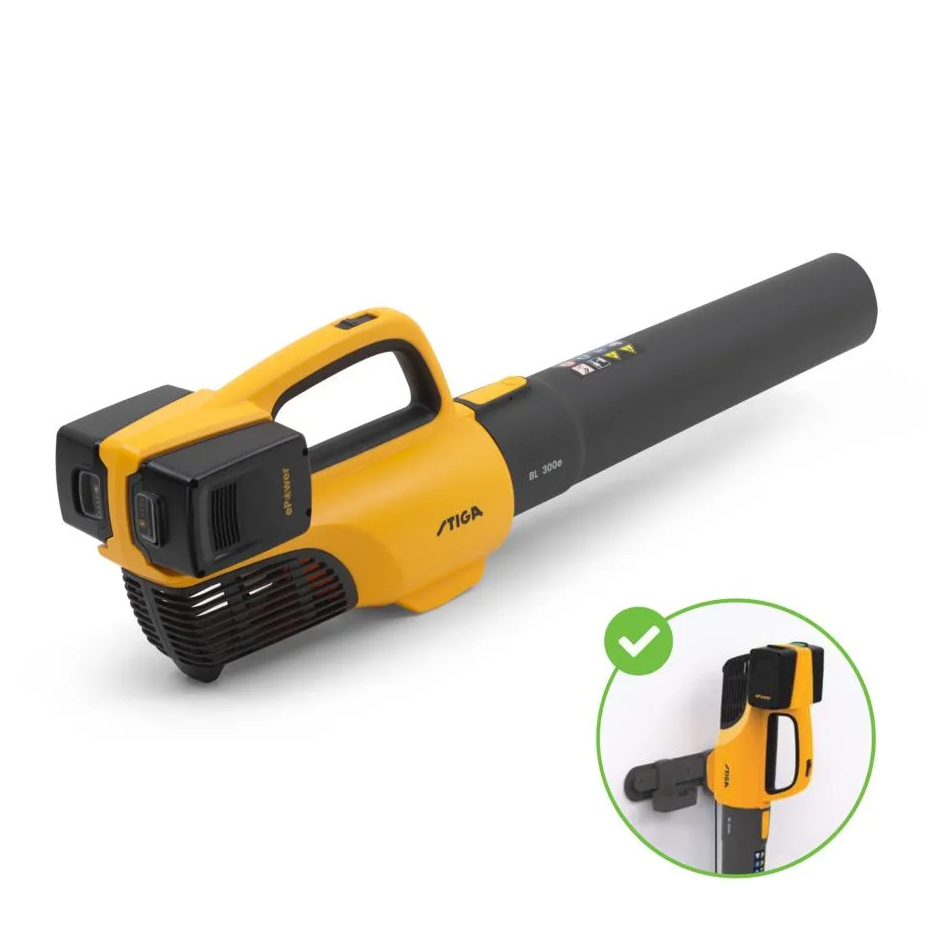 Stiga BL 300e | Bladblazer | 3 serie | 0 5 kW | 43 m s | 12m³ min | exclusief accu lader incl docking station 273500001 ST1