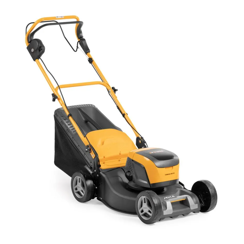 Stiga Collector 48 S AE Kit Accu Grasmaaier | 5 serie | 1,3 kW | 46 cm | zelfrijdend | ergo | inclusief 1x 5Ah accu en lader - 2L0482008/ST1