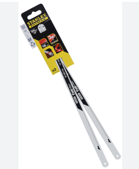 Stanley handgereedschap FatMax Metaalzaagblad Bimat 300mm 2 stuks 18T/inch - FMHT0-20194