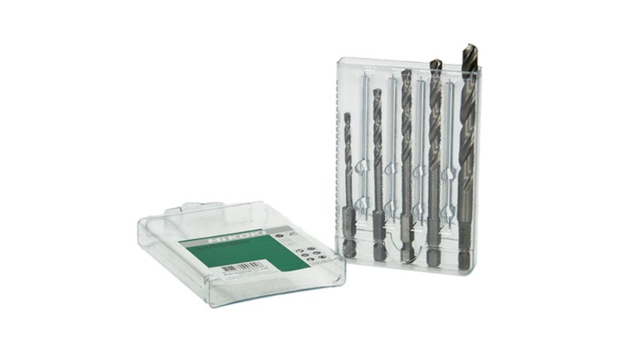 Hikoki Accessoires 5 Delige Cassette Hss-G Din 338 Boren Met 1/4" Zeskant Aansluiting - 780465