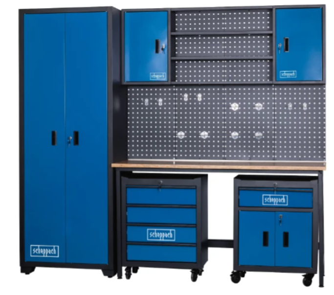 Scheppach Modulair Werkplaatssysteem - inrichting GWS08 - 5909333901
