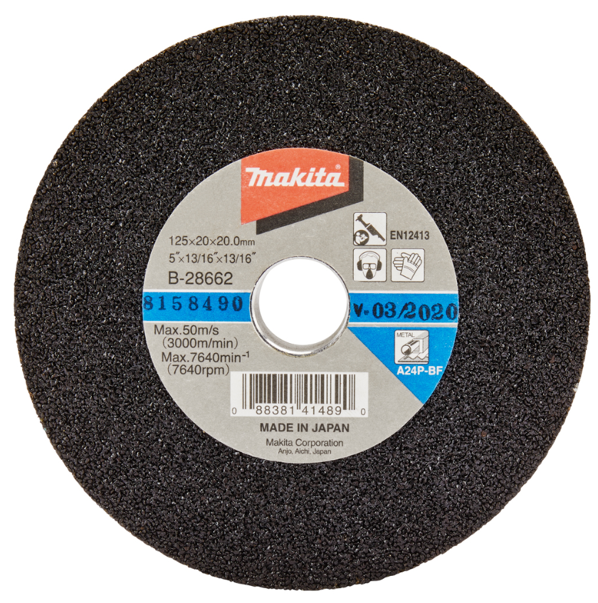 Makita Accessoires Slijpsteen Dikte 20mm Diameter 125mm Opname 20