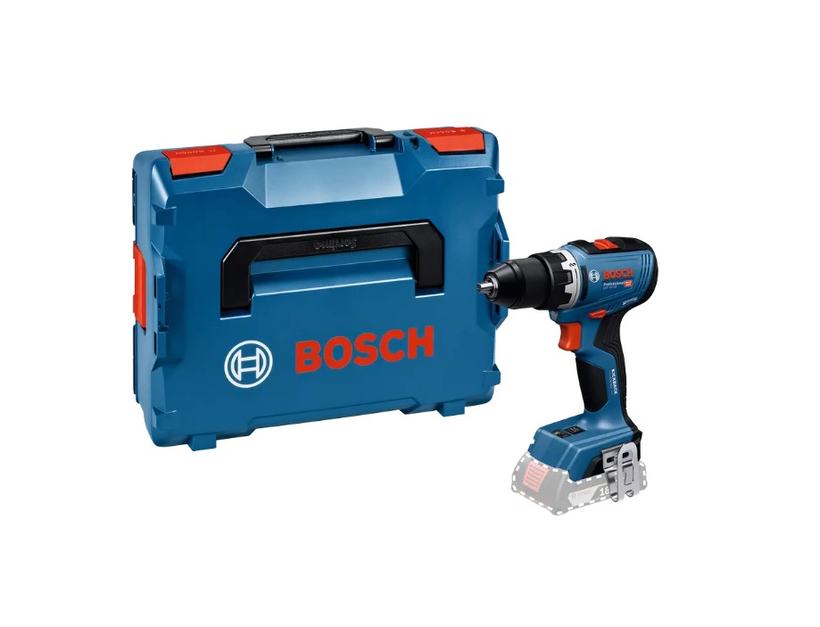 Bosch Blauw GSR 18V-65 accuboorschroevendraaier | 18V | Excl. accu&apos;s en lader | in L-Boxx - 06019N3201