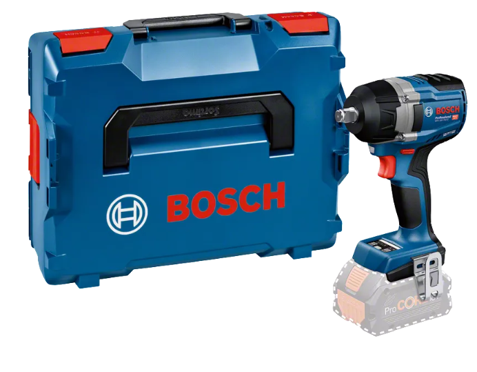 Bosch Blauw GDS 18V-750 C Accu slagmoeraanzetter | Exclusief Accu&apos;s en Lader in L-boxx - 06019L9001